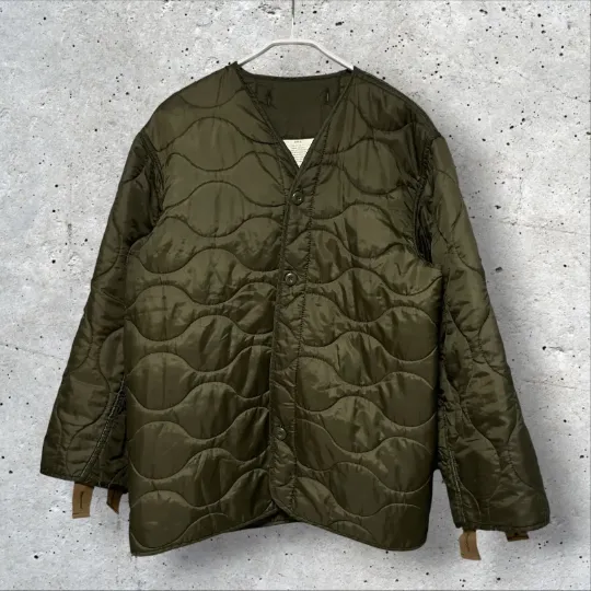MILITARY キルティングライナーブルゾン