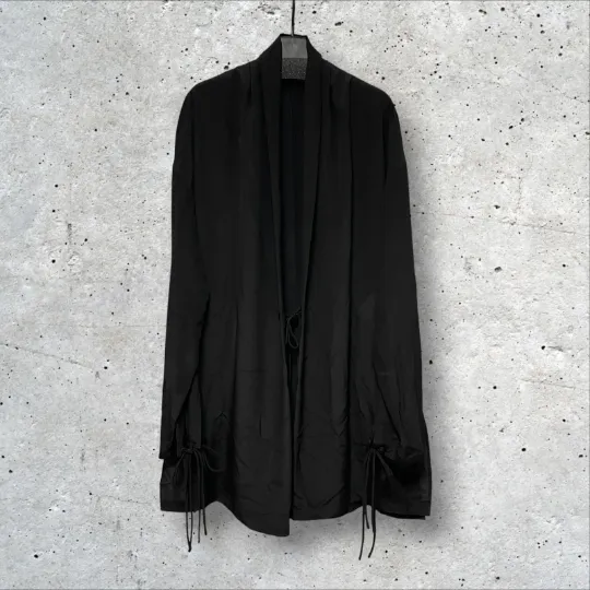 Yohji Yamamoto 釈迦釦付きストールジャケット