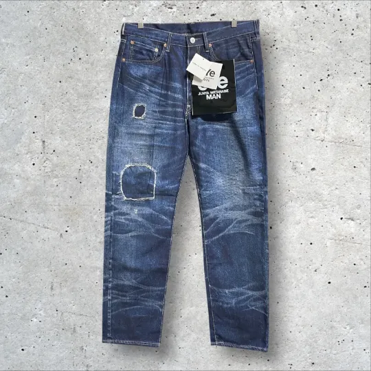 eye JUNYA WATANABE MAN × New Manual 転写デニムプリントパンツ