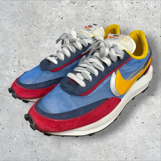 sacai × Nike LDV Waffle "Red/Blue"