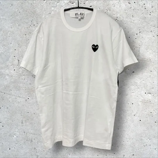 PLAY COMME des GARCONS T-Shirt With Black Emblem