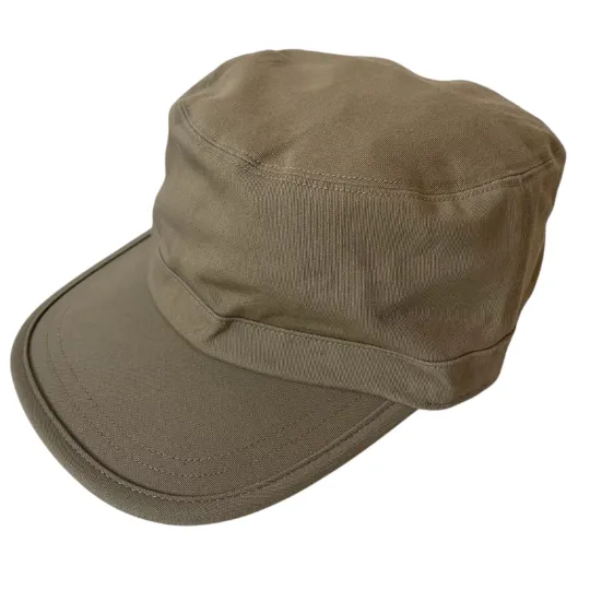 KIJIMA TAKAYUKI COTTON SATIN WORK CAP